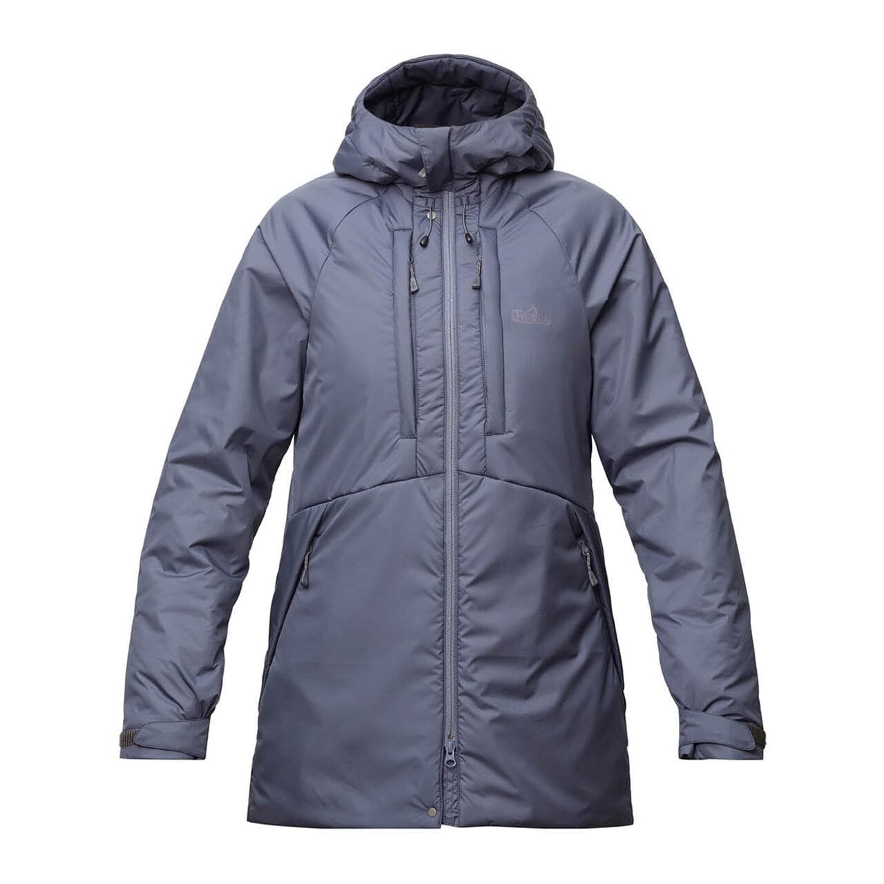 Tierra Womens Belay Parka (Grå (GREY BLUE) Small)