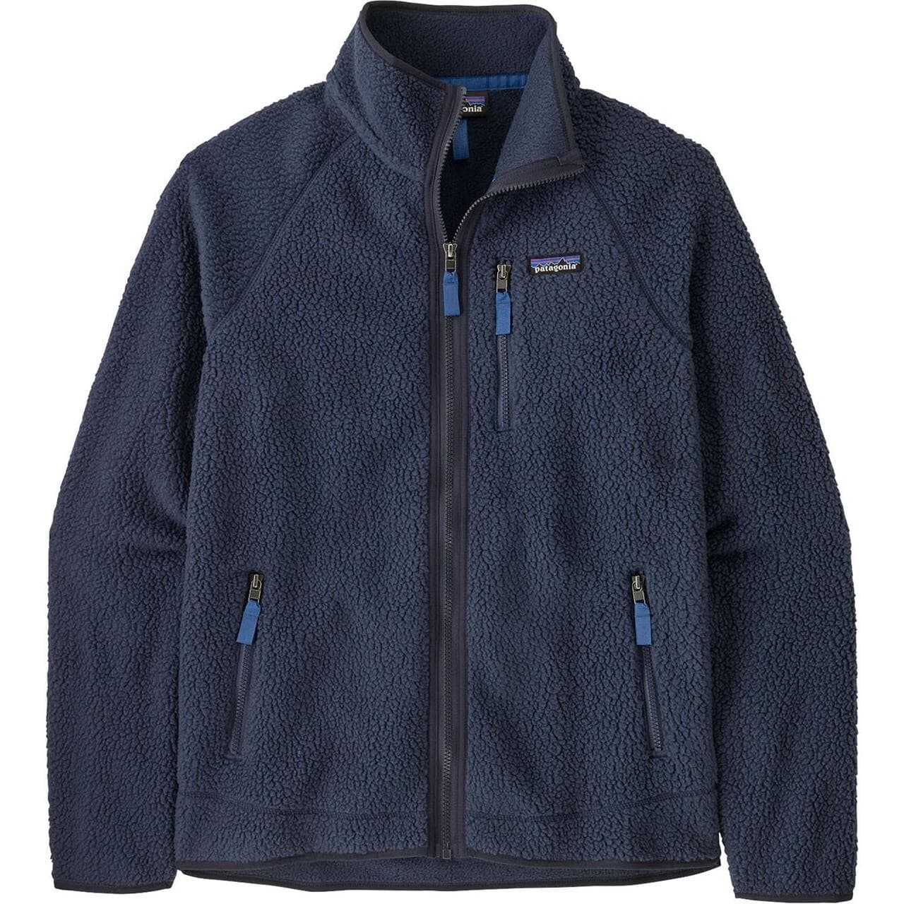 Patagonia Mens Retro Pile Jacket F2019 model (Blå (NEW NAVY W/SUNKEN BLUE) Small)