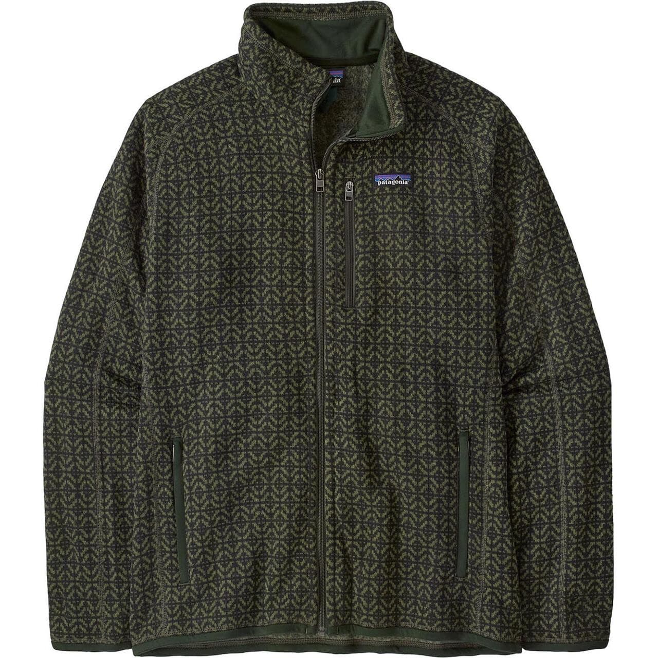 Patagonia Mens Better Sweater Jacket (Grøn (SCALES: OLD GROWTH GREEN) Large)