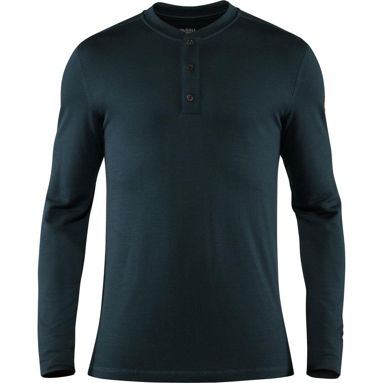 Fjällräven Mens Singi Merino Henley (Blå (DARK NAVY/555) Medium)