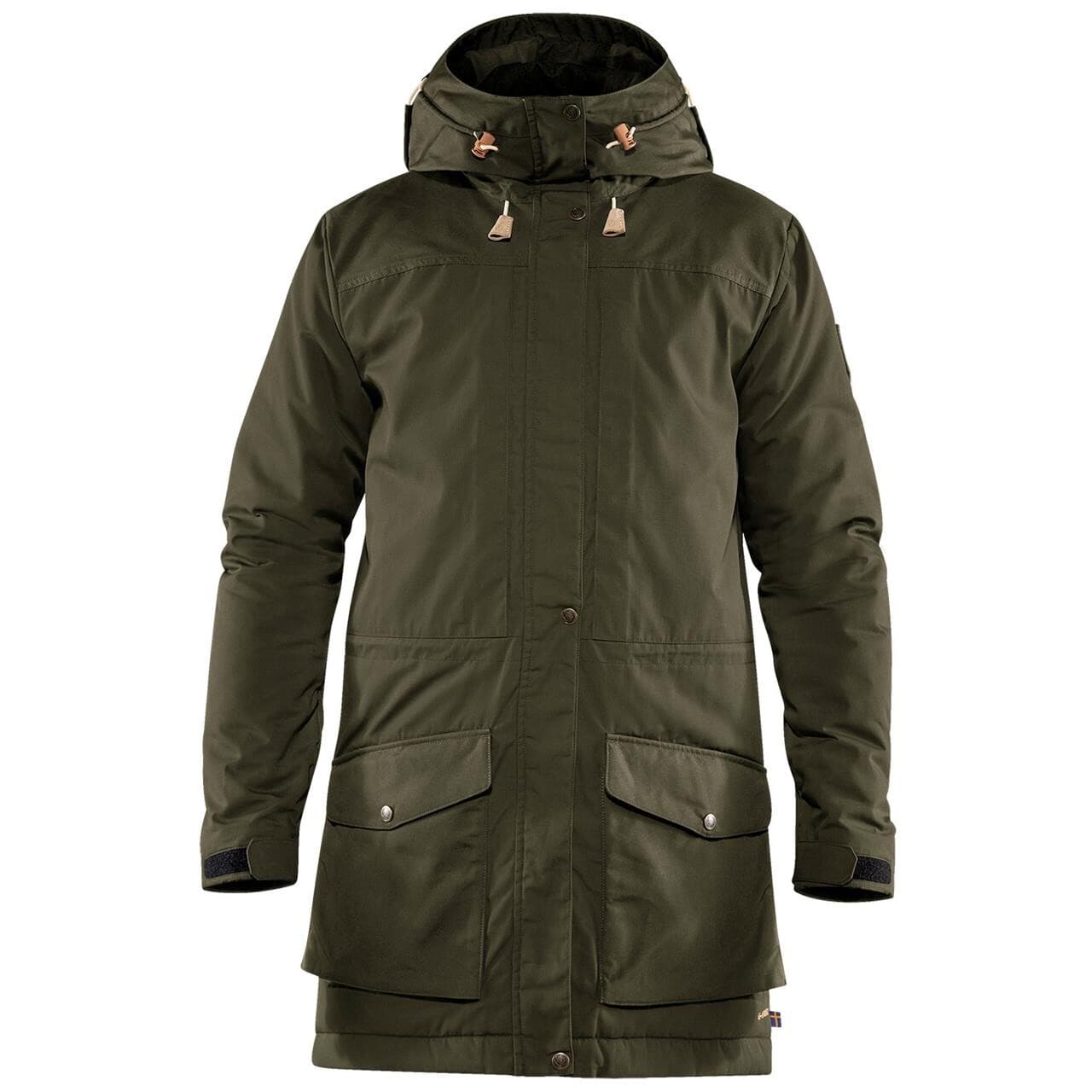 Fjällräven Mens Singi Wool Padded Parka (Grøn (DEEP FOREST/662) X-large)