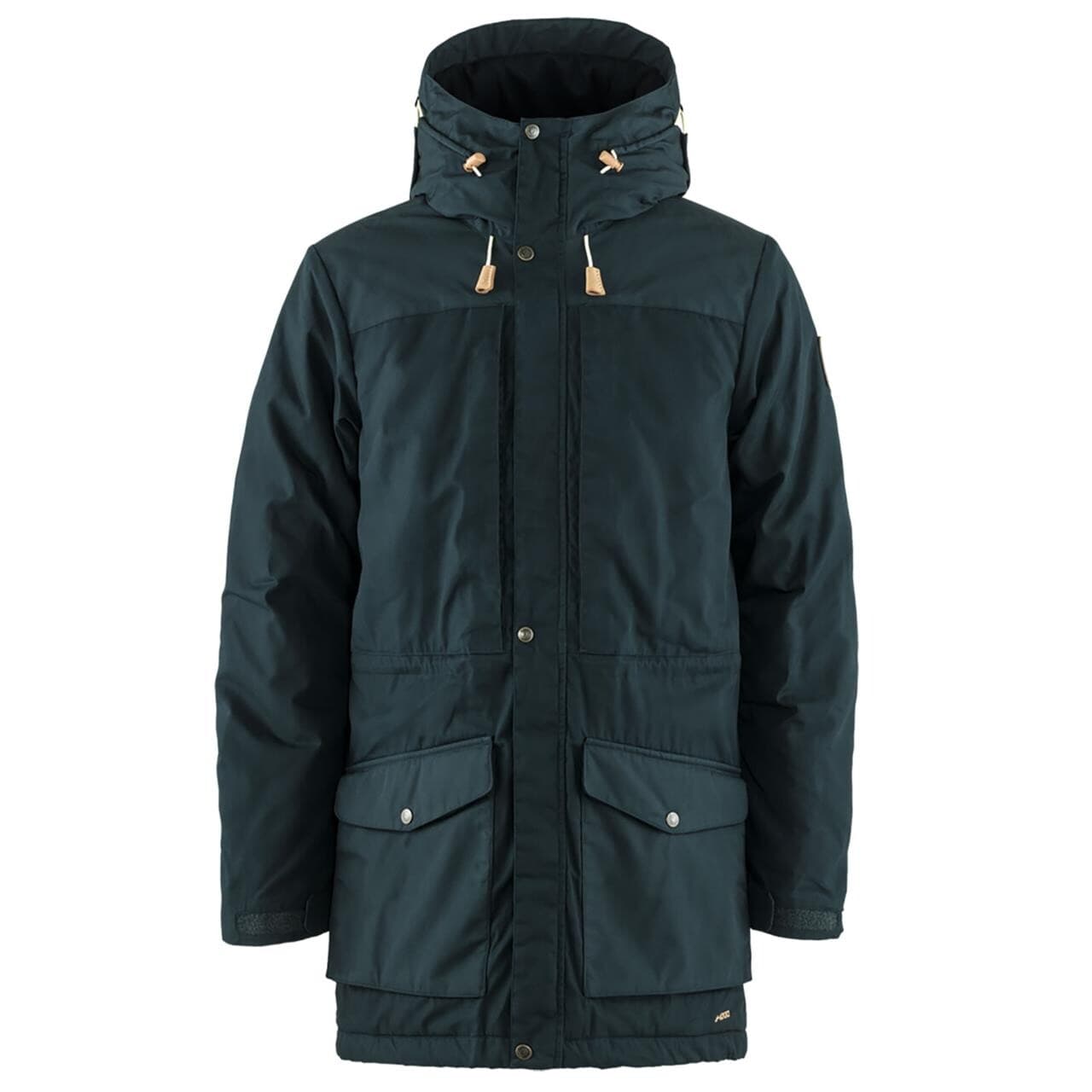 Fjällräven Mens Singi Wool Padded Parka (Blå (DARK NAVY/555) X-large)