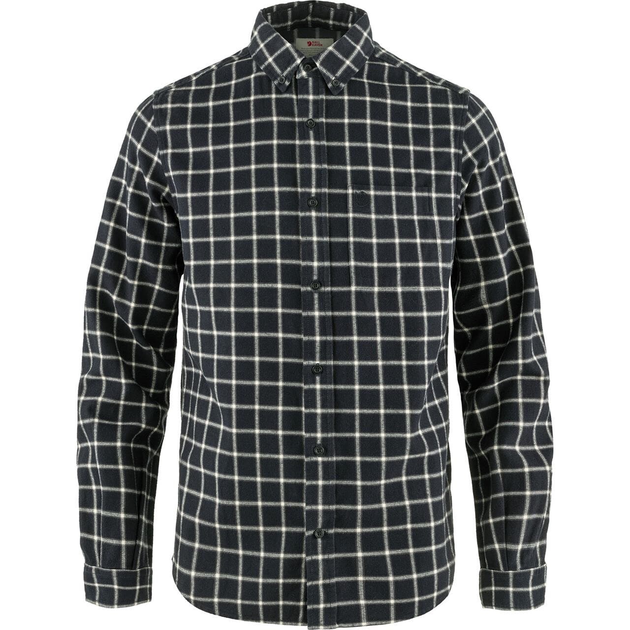 Fjällräven Mens Övik Flannel Shirt (Blå (DARK NAVY-CHALK WHITE/555-113) Large)
