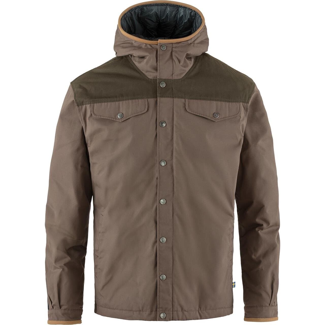 Fjällräven Mens Greenland No 1 Down Jacket (Brun (SUEDE BROWN-DK OLIVE/244-633) Small)