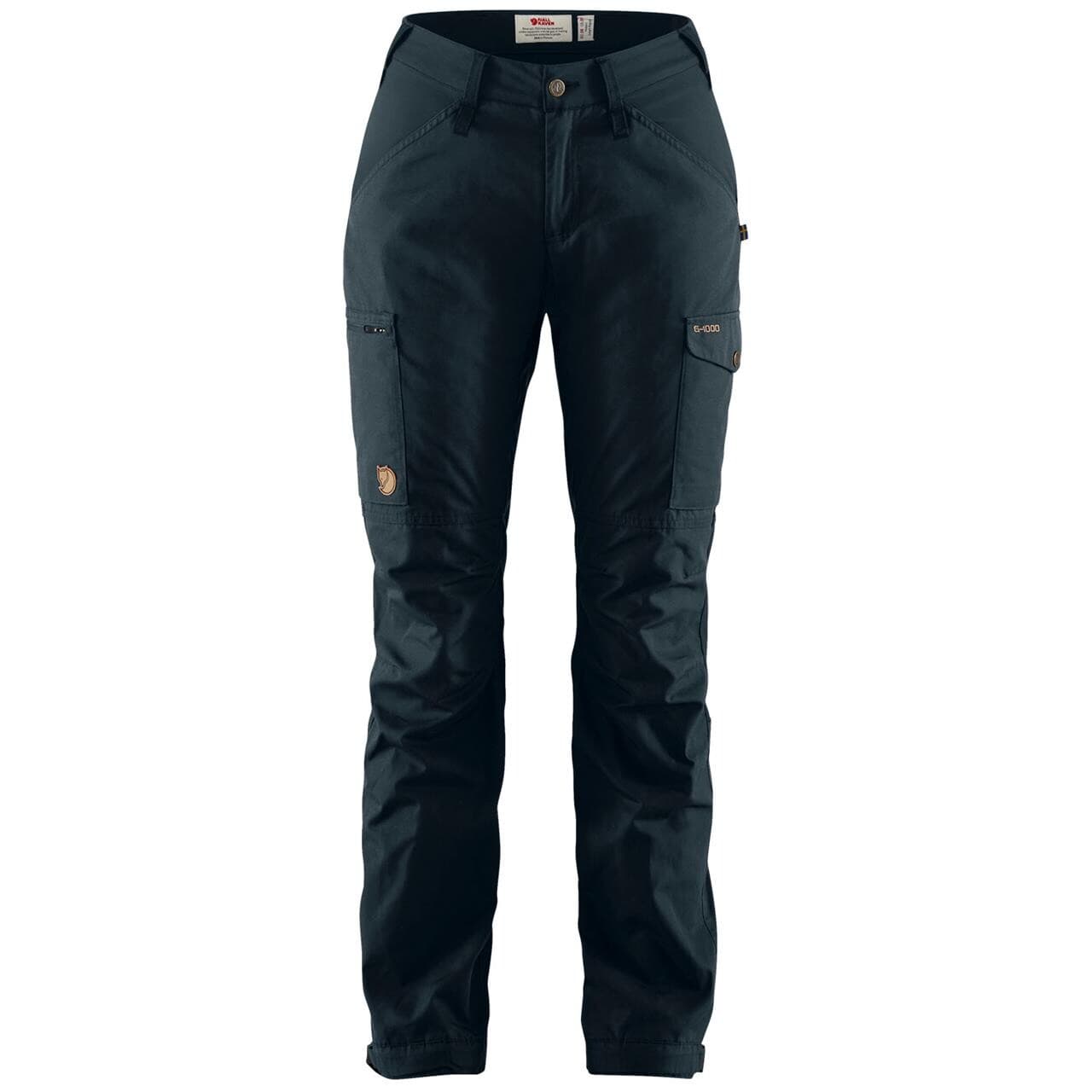Fjällräven Womens Kaipak Trousers Curved (Blå (DARK NAVY/555) 46)