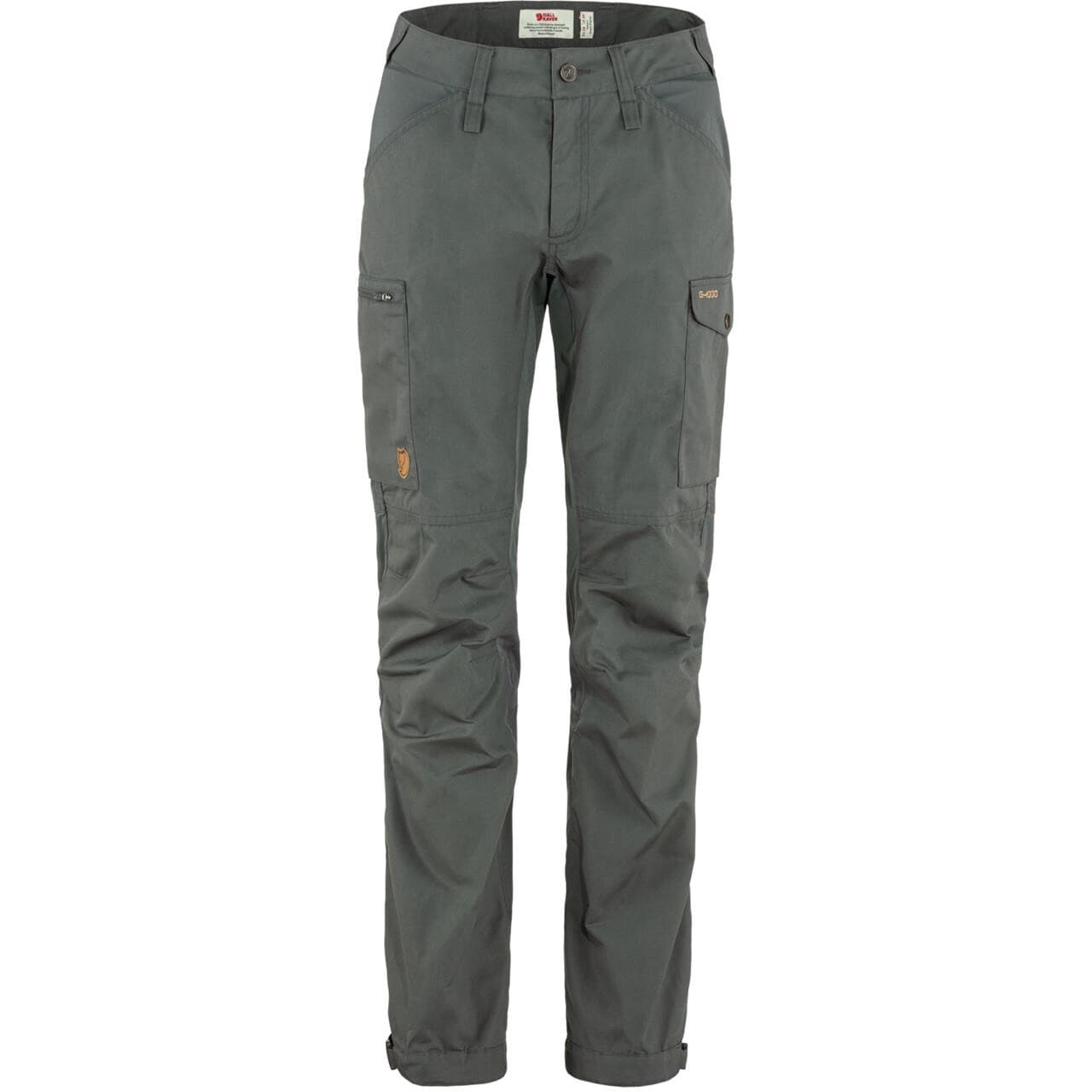 Fjällräven Womens Kaipak Trousers Curved (Grå (BASALT/050) 36)