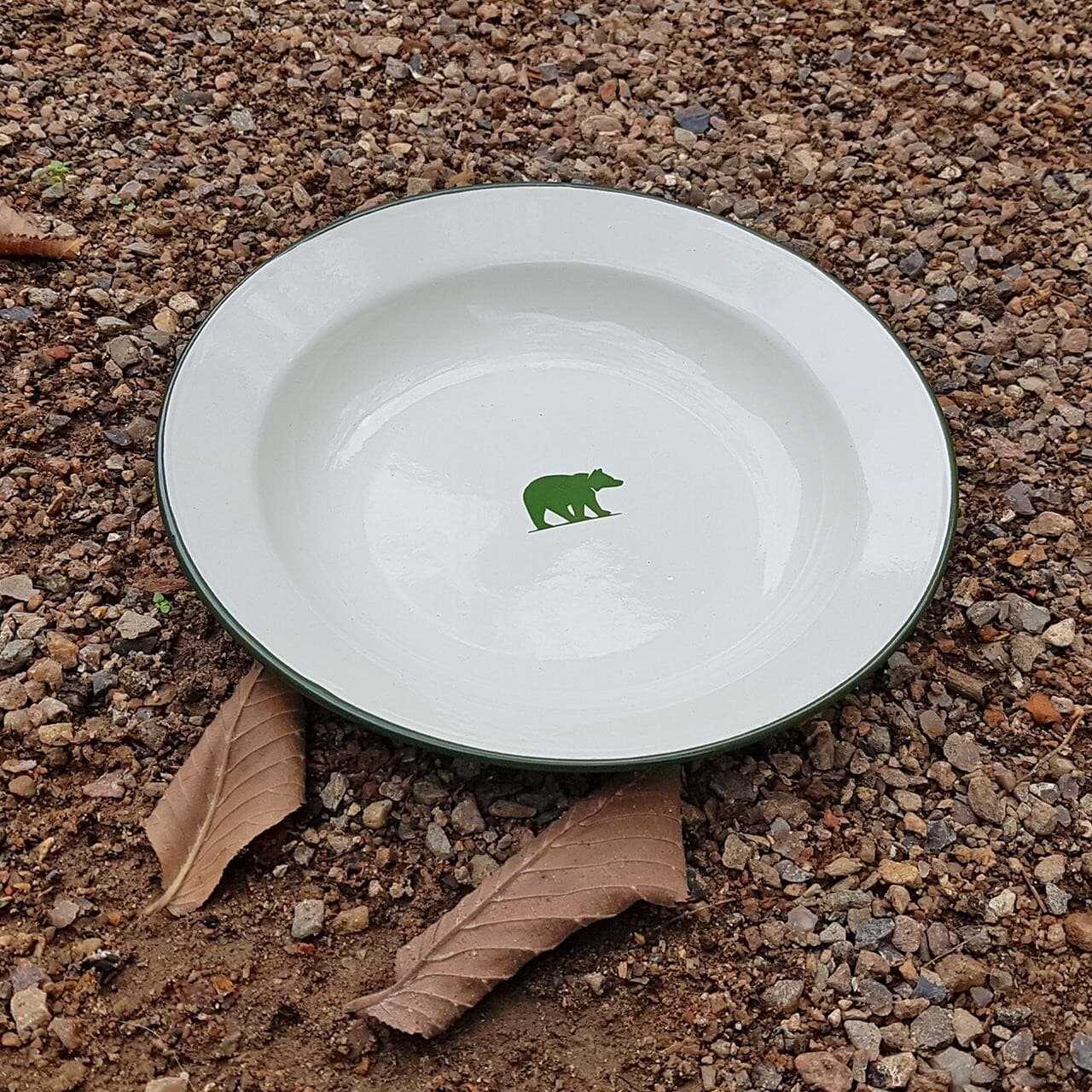 Friluftsland Enamel Bowl Bear Logo