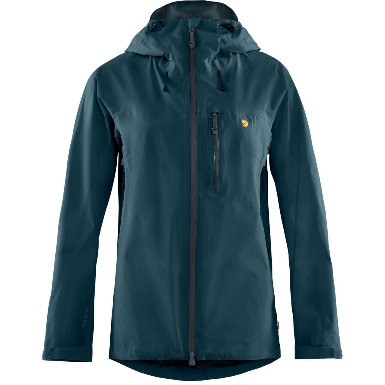 Fjällräven Womens Bergtagen Lite Eco-shell Jacket (Blå (MOUNTAIN BLUE/570) X-large)