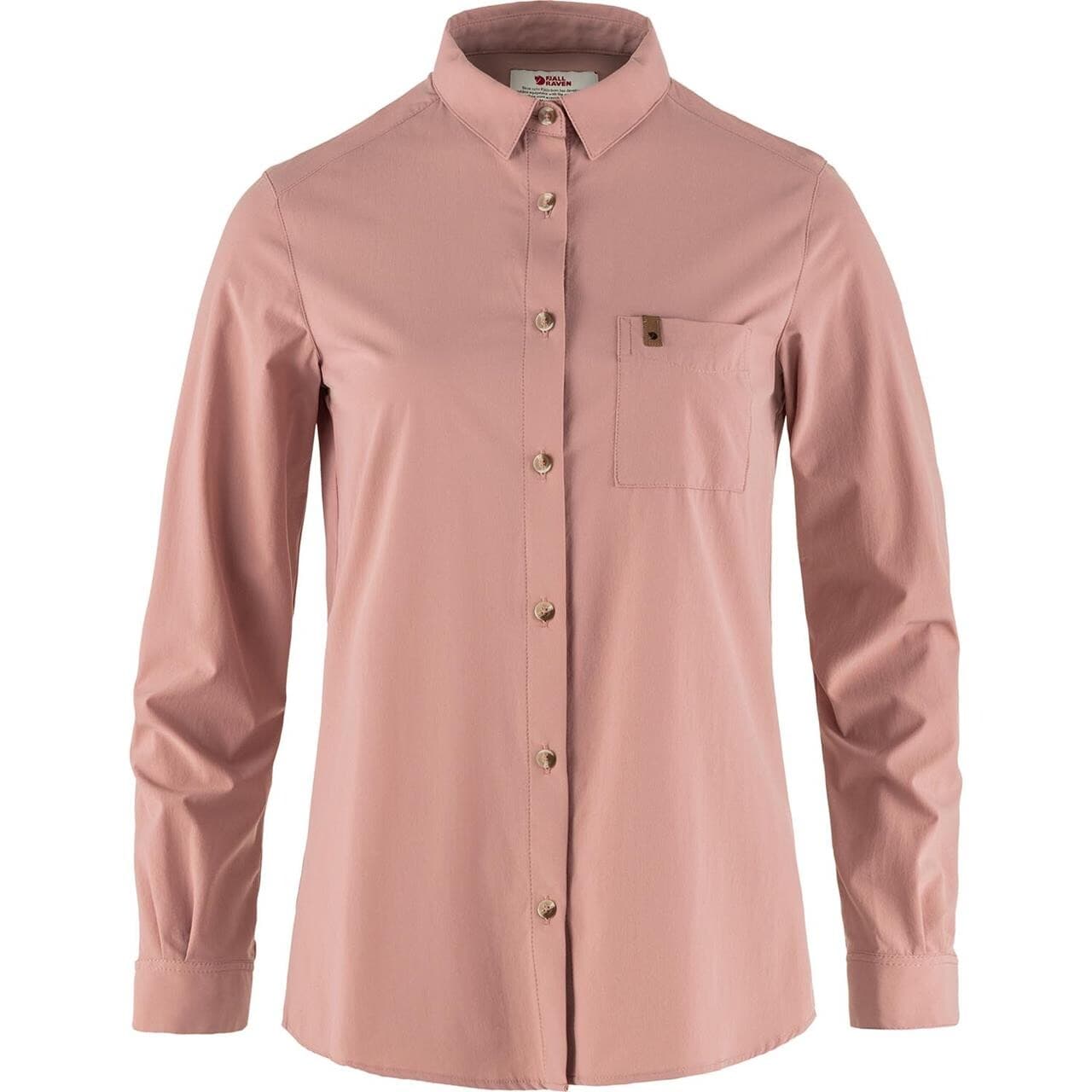 Fjällräven Womens Övik Lite Shirt L/S (Lyserød (DUSTY ROSE/300) Small)