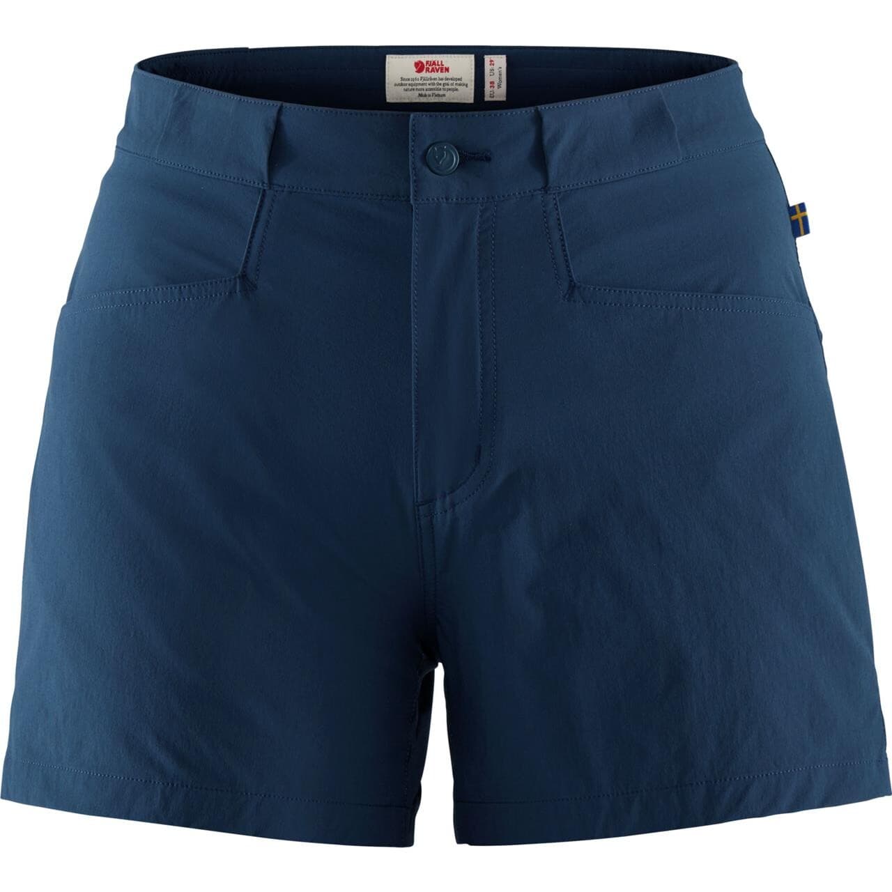 Fjällräven Womens High Coast Lite Shorts (Blå (NAVY/560) 36)