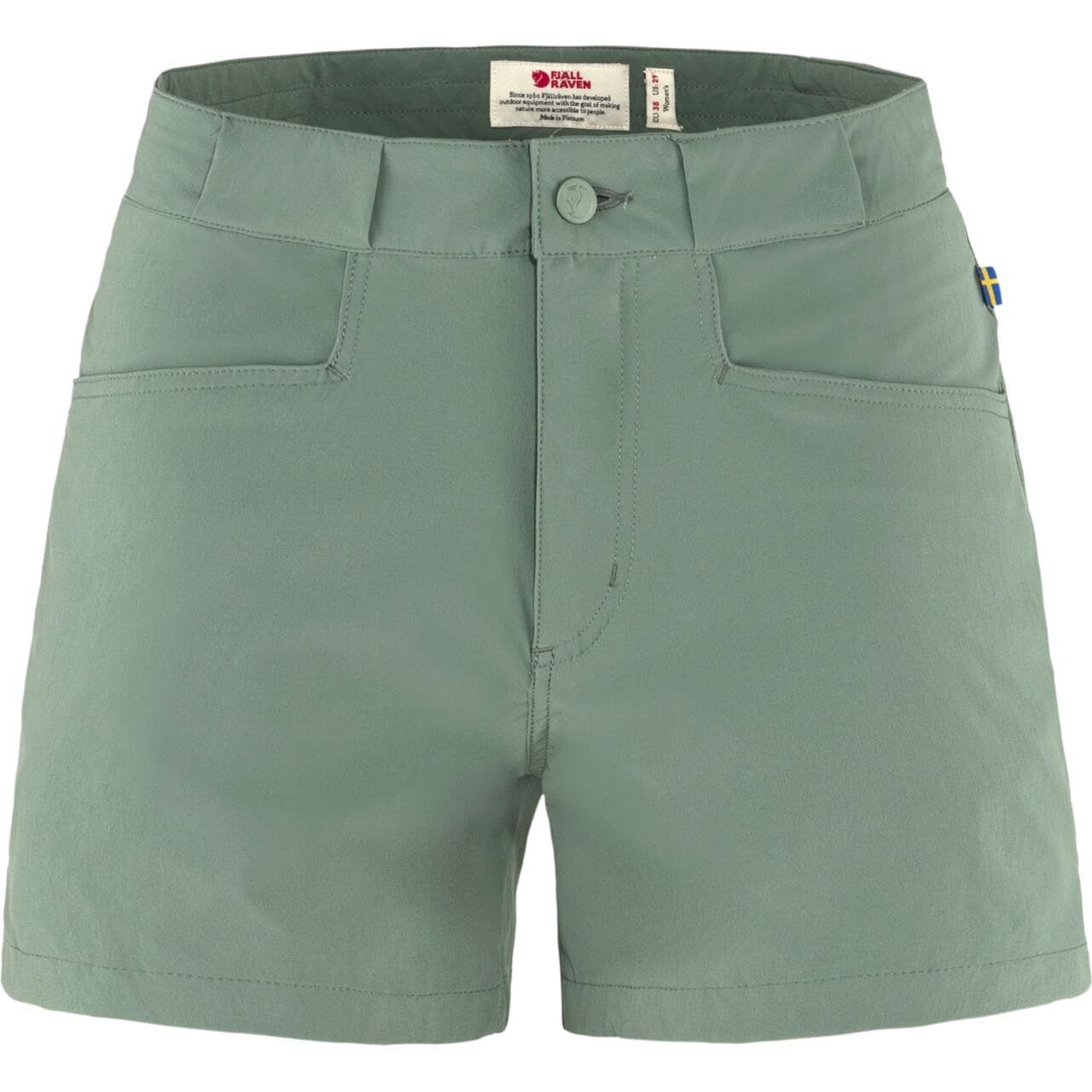 Fjällräven Womens High Coast Lite Shorts (Grøn (PATINA GREEN/614) 44)