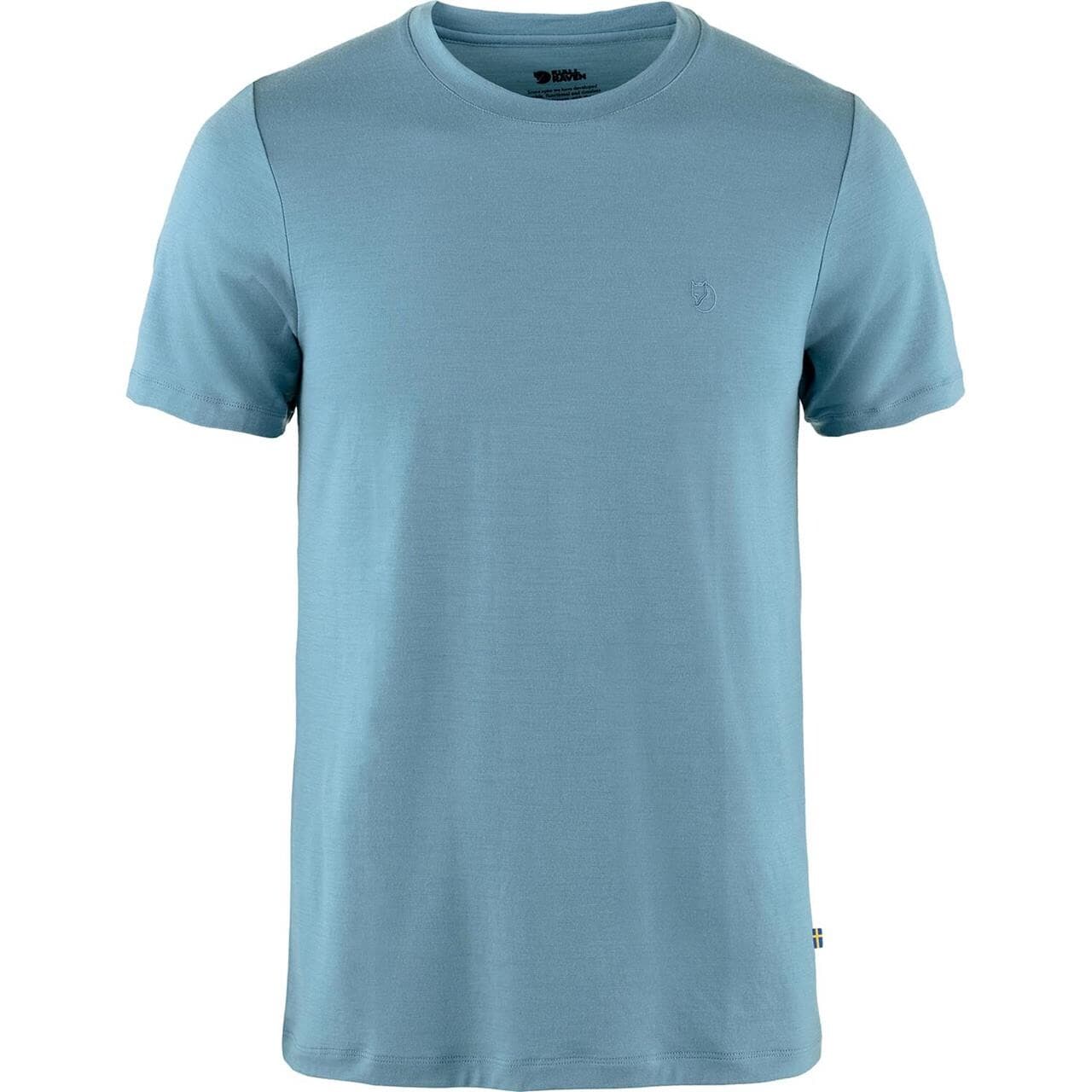 Fjällräven Mens Abisko Wool S/S (Blå (DAWN BLUE/543) Large)