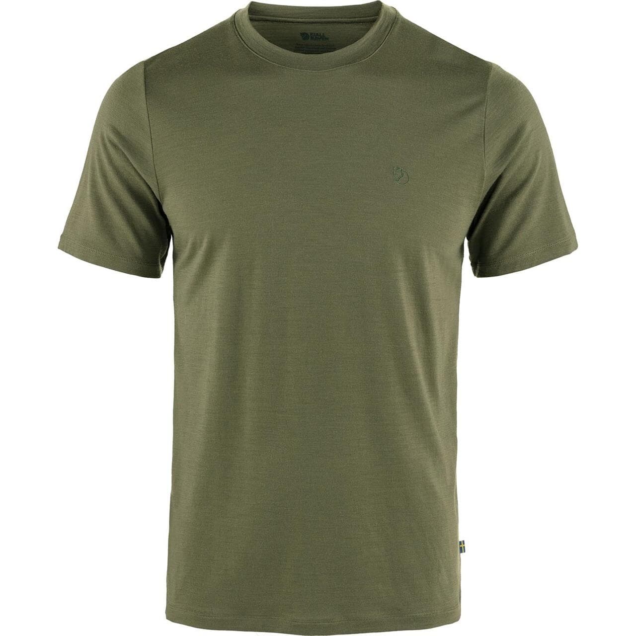 Fjällräven Mens Abisko Wool S/S (Grøn (LAUREL GREEN/625) X-large)