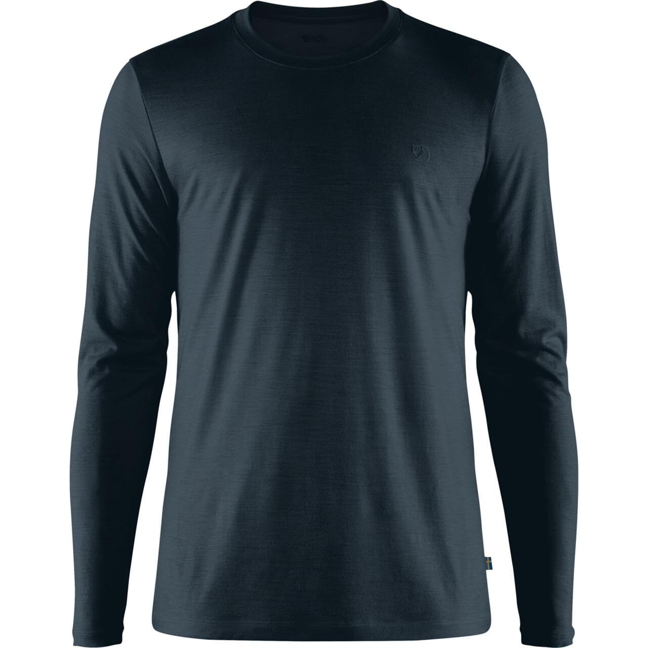 Fjällräven Mens Abisko Wool L/S (Blå (DARK NAVY/555) X-small)