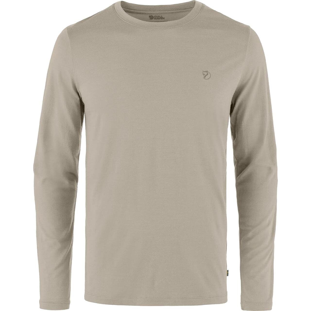 Fjällräven Mens Abisko Wool L/S (Brun (LIGHT FOSSIL/114) Medium)