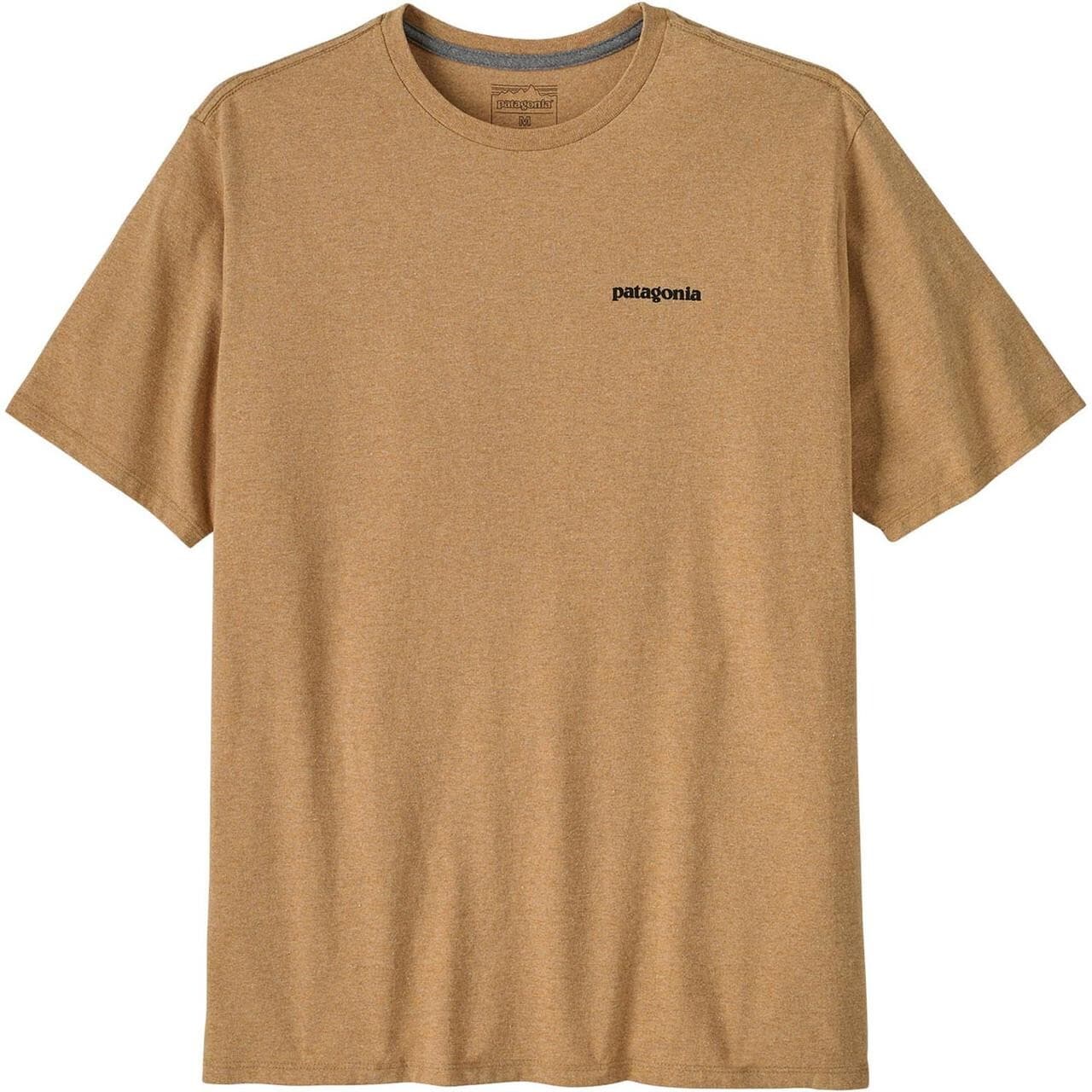 Patagonia Mens P-6 Logo Responsibili-Tee (Brun (TALON GOLD) Small)