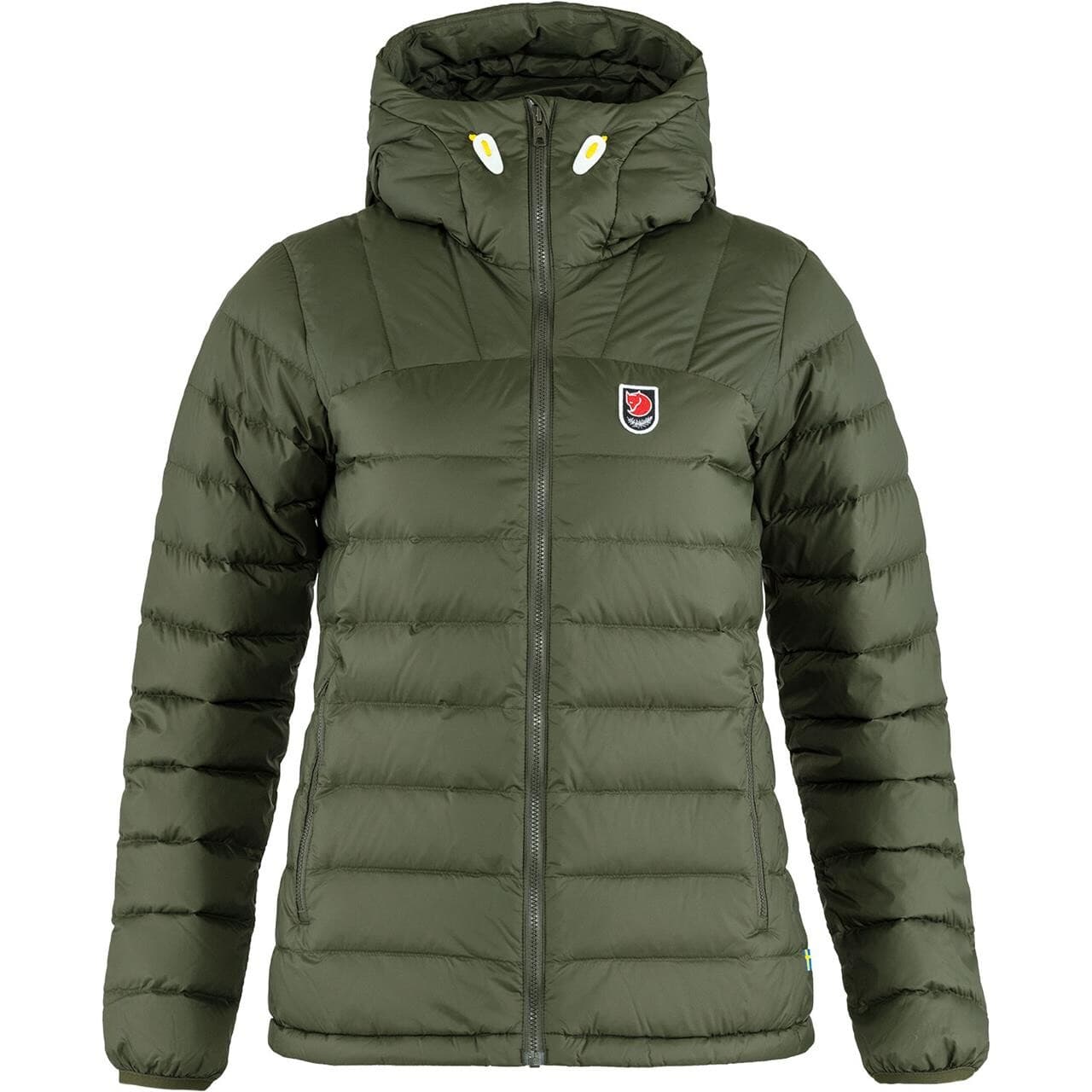 Fjällräven Womens Expedition Pack Down Hoodie (Grøn (DEEP FOREST/662) Large)