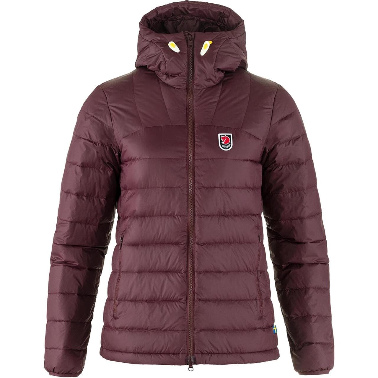 Fjällräven Womens Expedition Pack Down Hoodie (Rød (PORT/357) X-small)