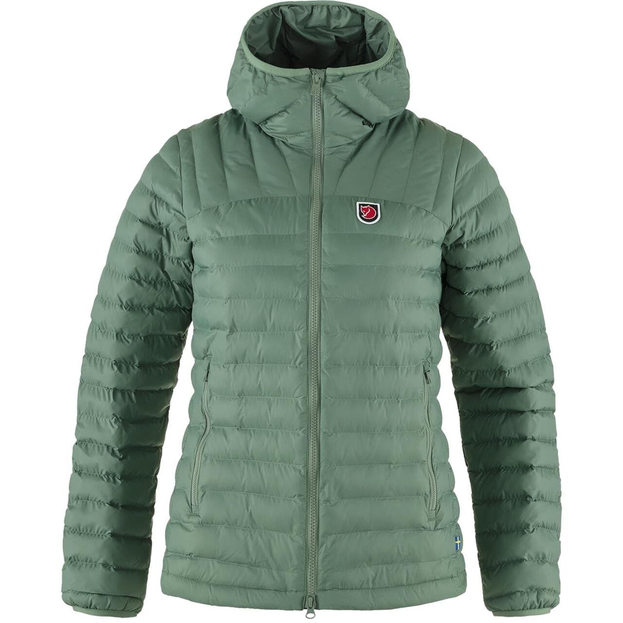 Fjällräven Womens Expedition Lätt Hoodie (Grøn (PATINA GREEN/614) X-small)