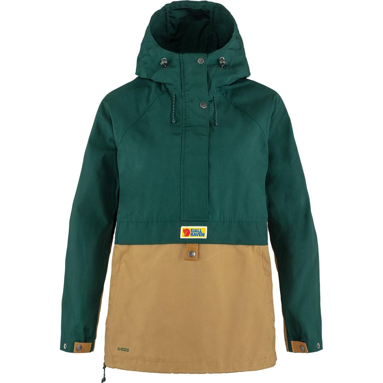 Fjällräven Womens Vardag Anorak (Grøn (ARCTIC GRN-BUCKWHEAT/667-232) X-small)