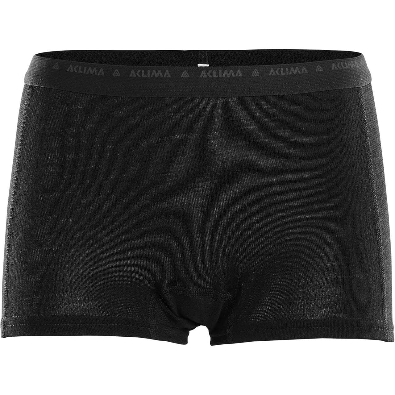 Aclima Womens WarmWool Boxer Shorts (Sort (JET BLACK) X-small)