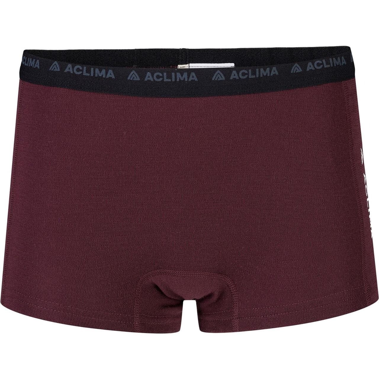 Aclima Womens WarmWool Boxer Shorts (Lilla (FIG) Medium)