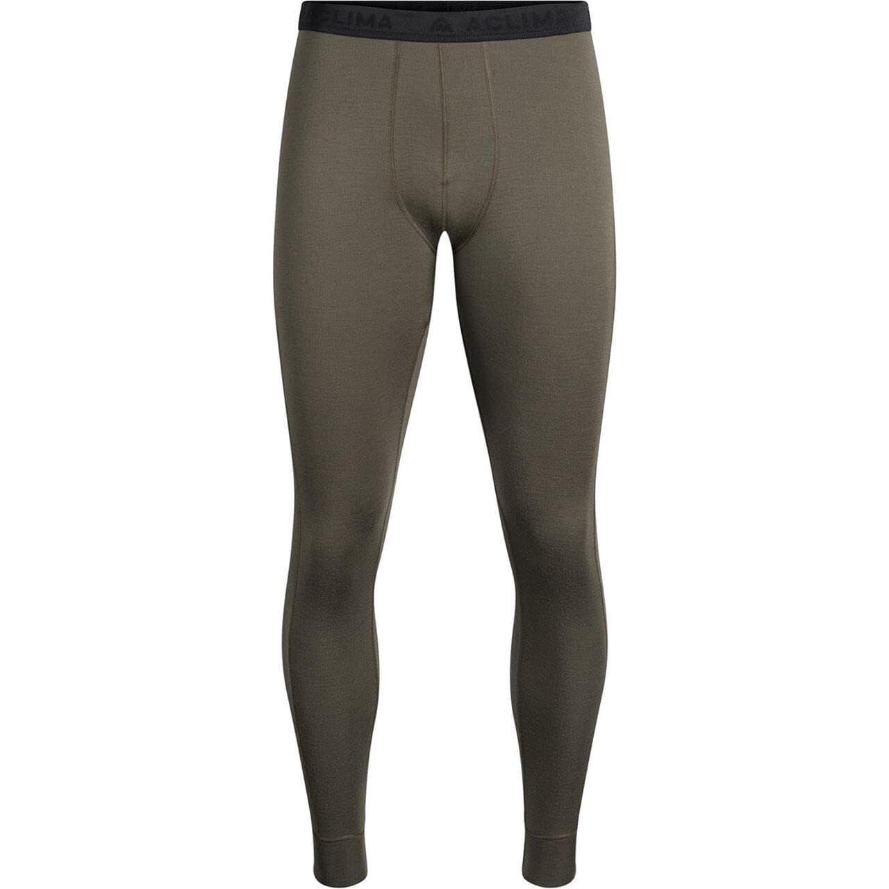 Aclima Mens WarmWool Longs (Grøn (TARMAC) Medium)