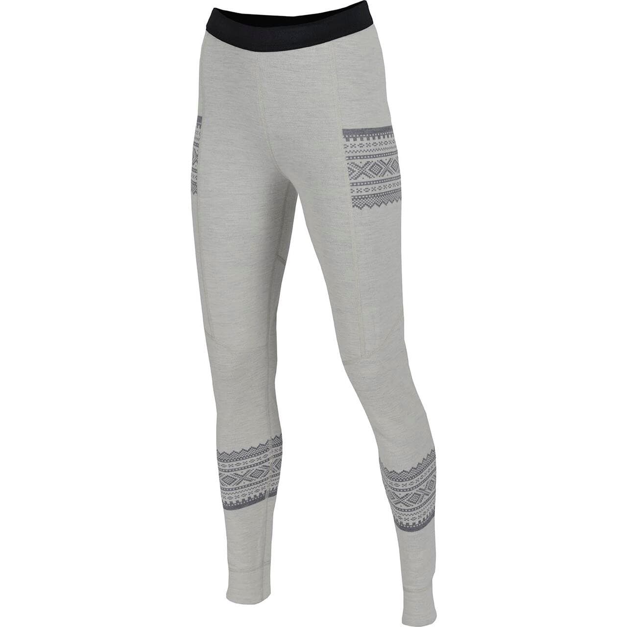 Aclima Womens DesignWool Marius Longs (Hvid (GRÅFJELL) X-small)