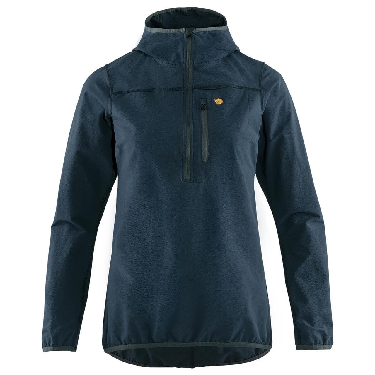 Fjällräven Womens Bergtagen Stretch Half Zip (Blå (MOUNTAIN BLUE/570) Medium)
