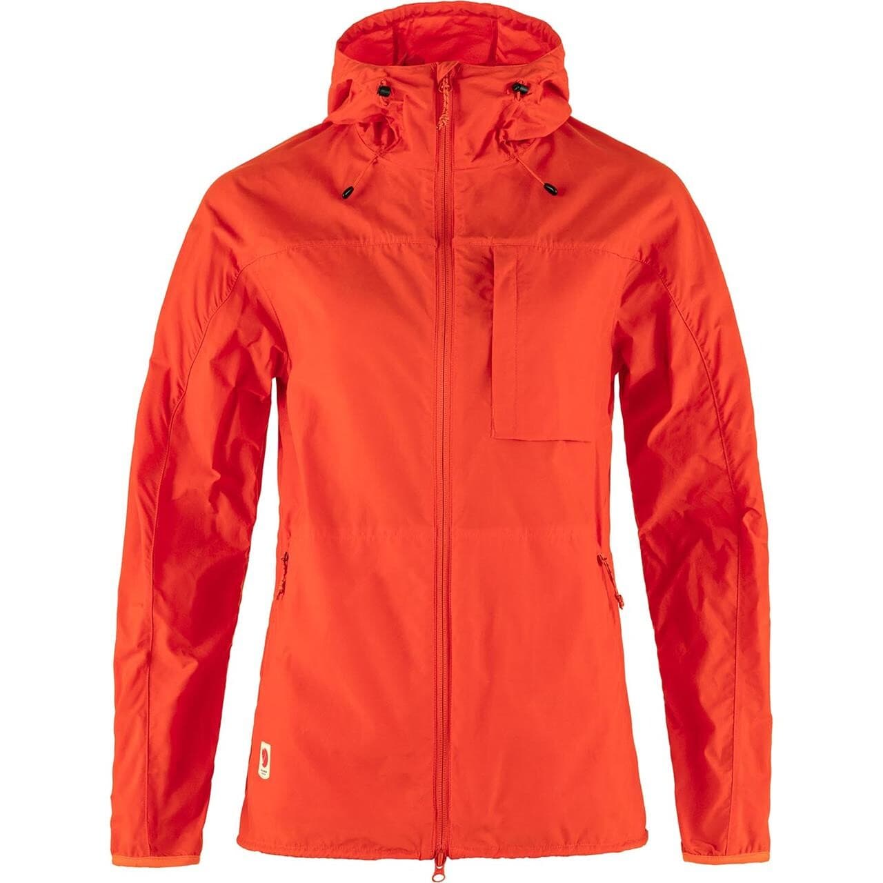 Fjällräven Womens High Coast Wind Jacket (Orange (FLAME ORANGE/214) Small)