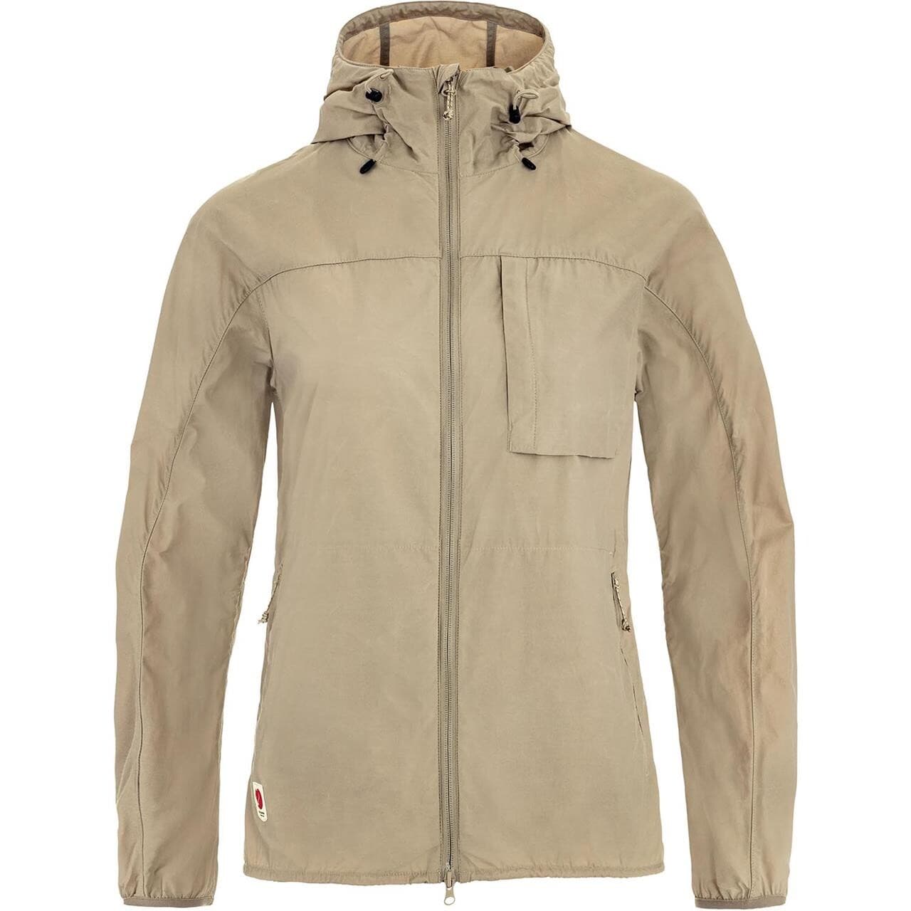 Fjällräven Womens High Coast Wind Jacket (Beige (FOSSIL/118) Small)