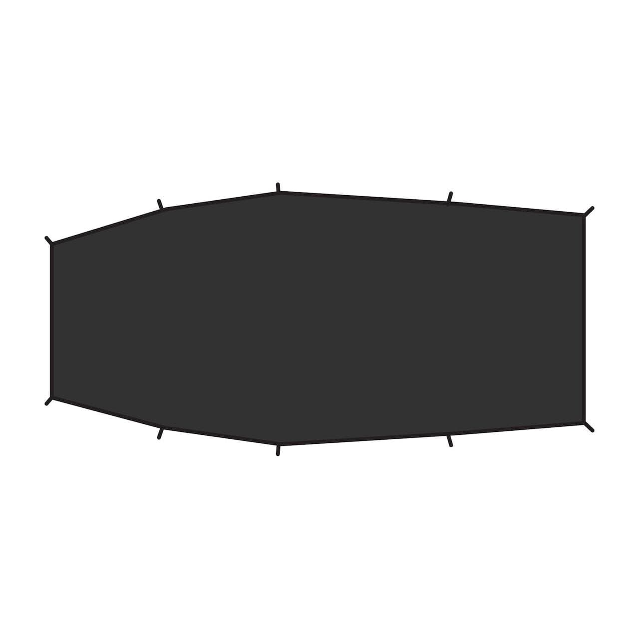 Fjällräven Shape 3 Footprint (Sort (BLACK/550))