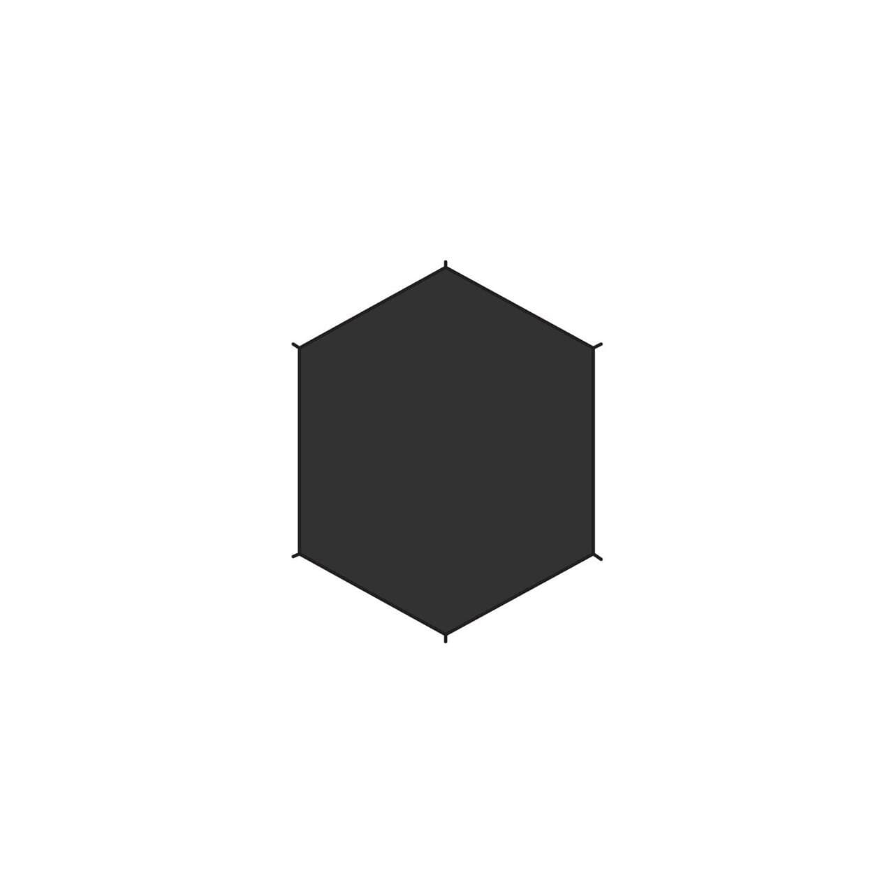 Fjällräven Dome 3 Footprint (Sort (BLACK/550))