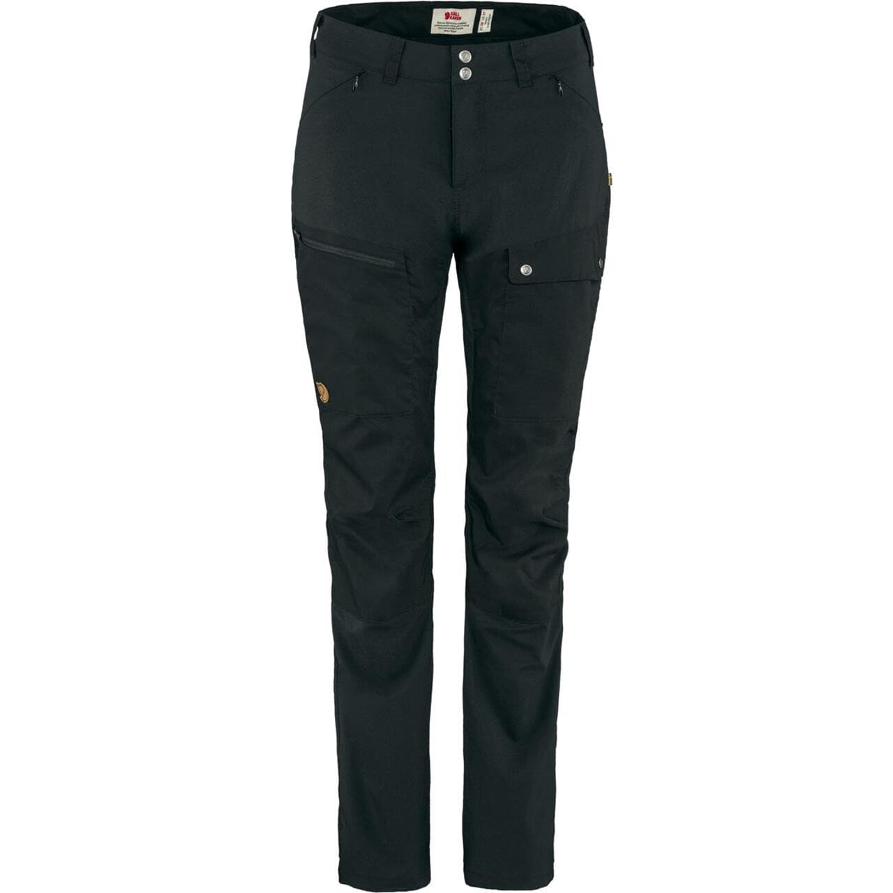 Fjällräven Womens Abisko Midsummer Trousers Short (Sort (BLACK/550) 38)
