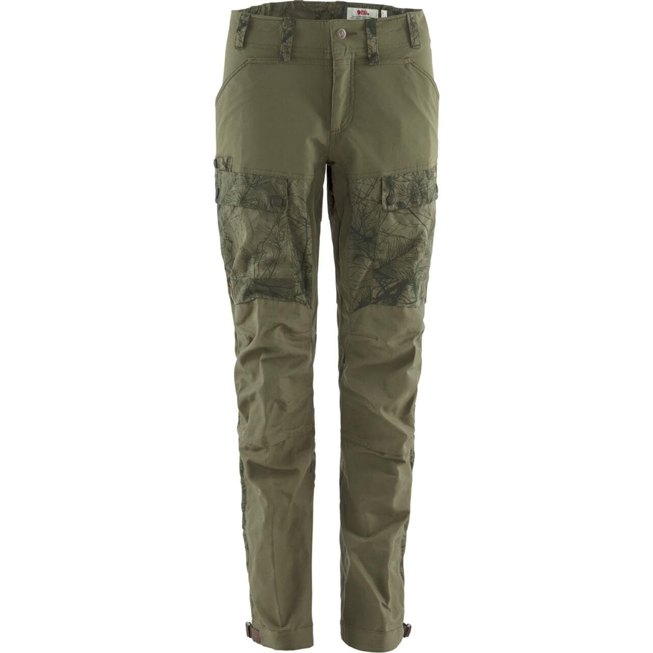 Fjällräven Womens Lappland Hybrid Trousers (Grøn (GREEN CAMO-LAUREL GRN/626-625) 38)