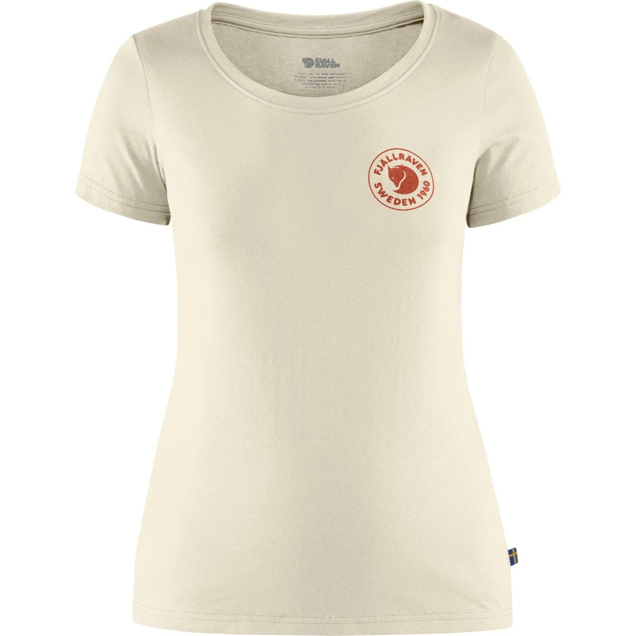 Fjällräven Womens 1960 Logo T-shirt (Hvid (CHALK WHITE/113) Medium)