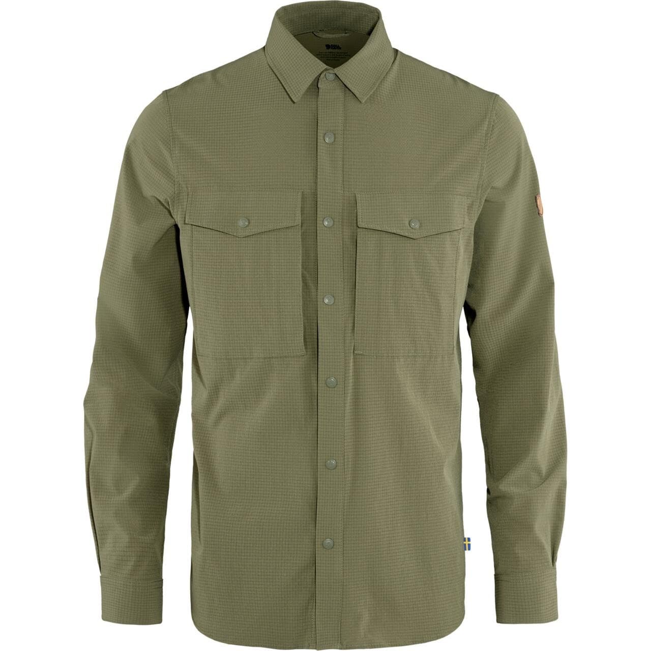 Fjällräven Mens Abisko Trekking Shirt (Beige (LIGHT OLIVE/622) Small)