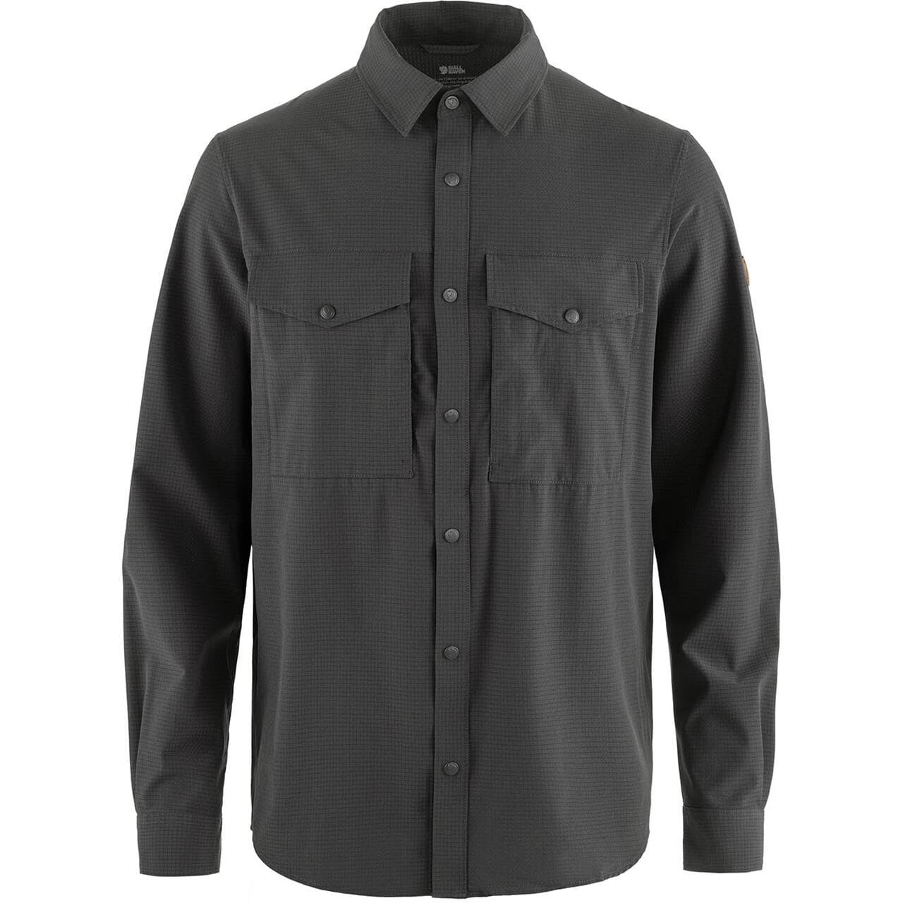 Fjällräven Mens Abisko Trekking Shirt (Grå (DARK GREY/030) X-small)