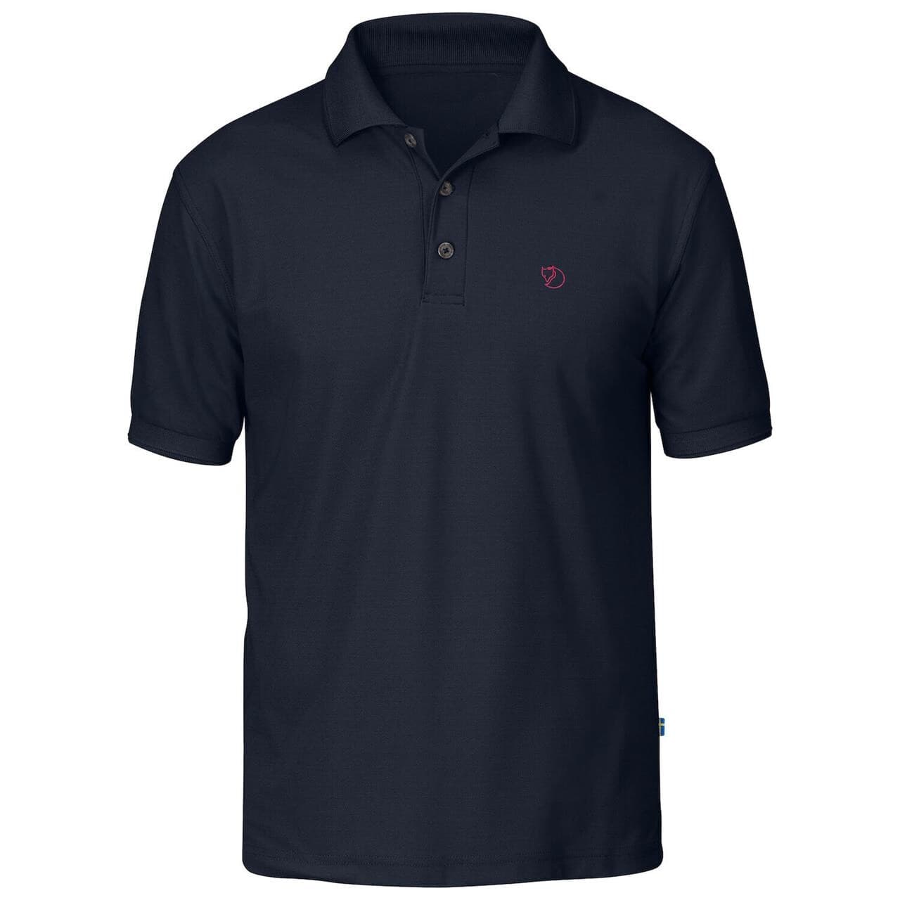 Fjällräven Mens Crowley Pique Shirt (Blå (BLUEBLACK/553) Medium)