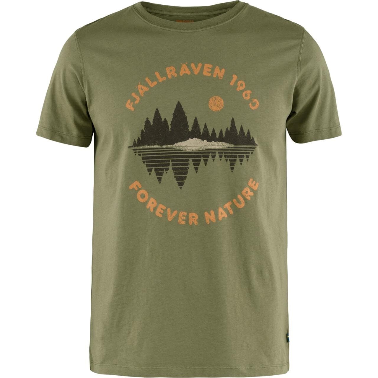 Fjällräven Mens Forest Mirror T-shirt (Grøn (GREEN/620) Small)