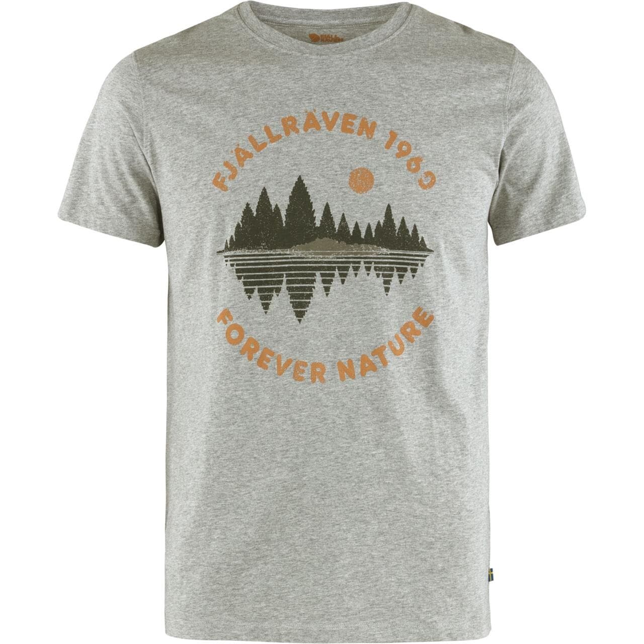 Fjällräven Mens Forest Mirror T-shirt (Grå (GREY/020) Small)