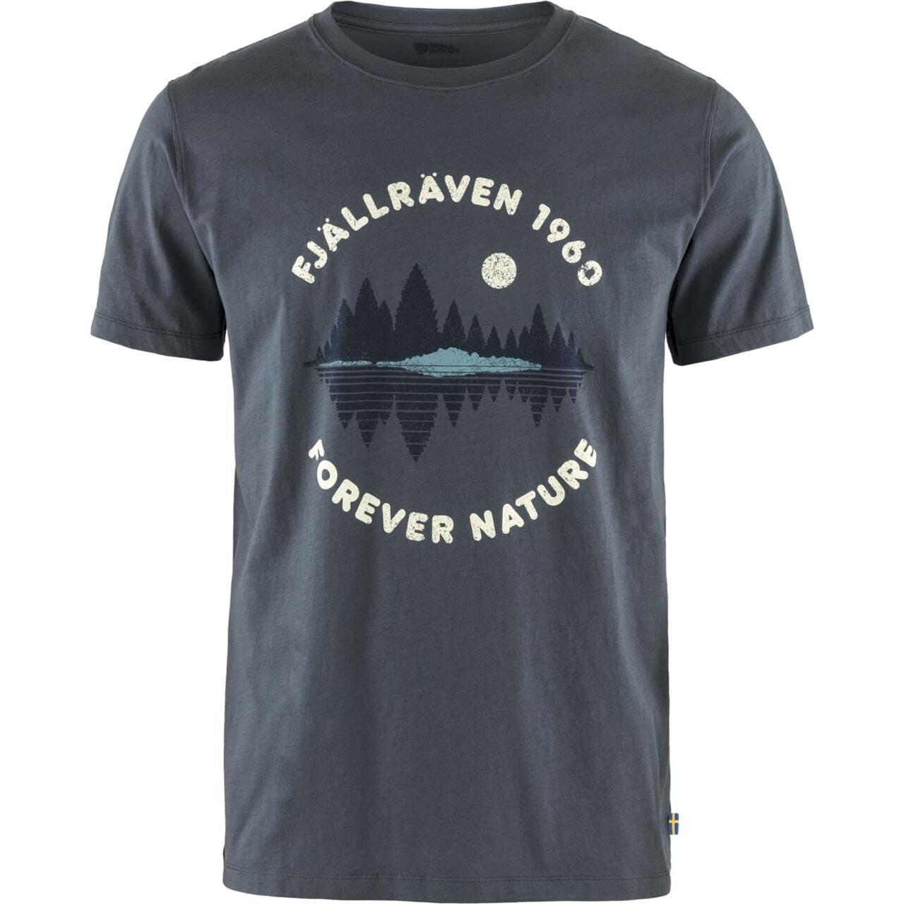 Fjällräven Mens Forest Mirror T-shirt (Blå (NAVY/560) Small)