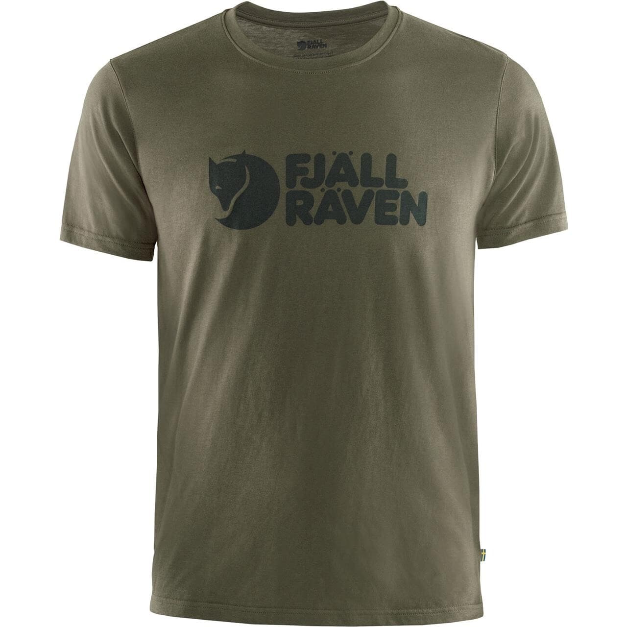 Fjällräven Mens Fjällräven Logo T-shirt (Grøn (DARK OLIVE/633) X-large)