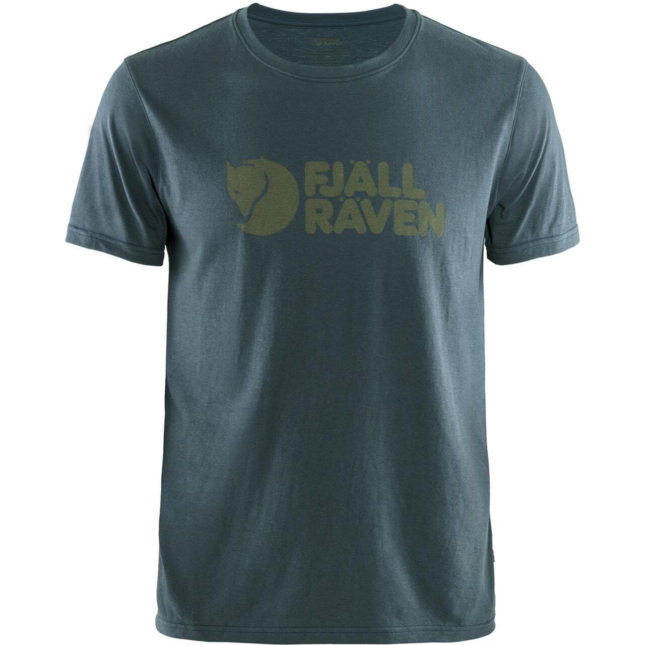 Fjällräven Mens Fjällräven Logo T-shirt (Blå (NAVY/560) Small)