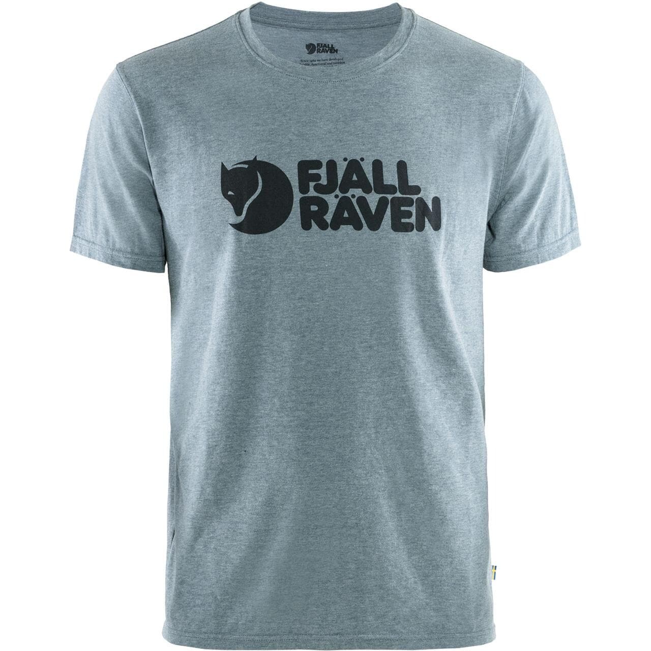 Fjällräven Mens Fjällräven Logo T-shirt (Blå (UNCLE BLUE-MELANGE/520-999) XX-large)
