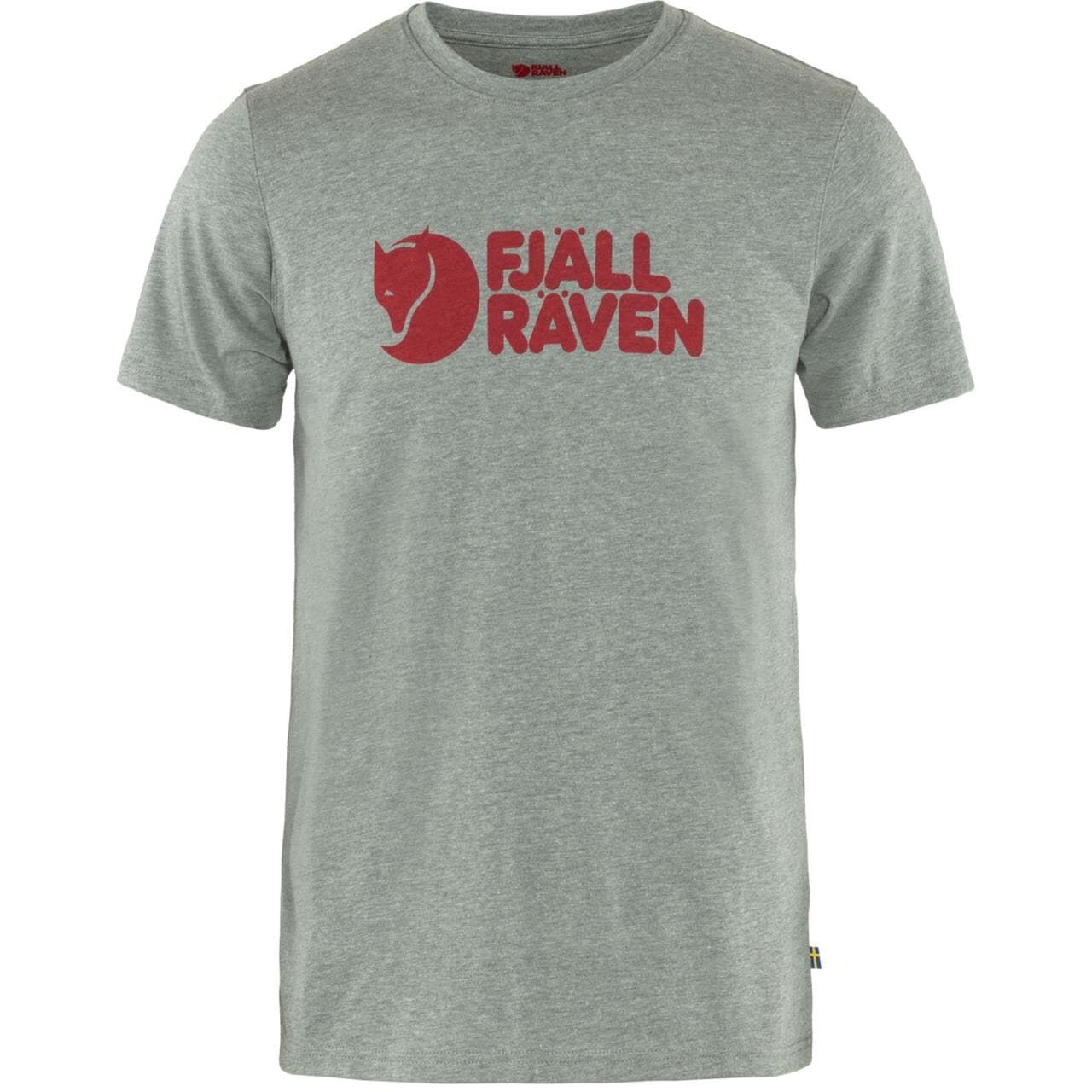 Fjällräven Mens Fjällräven Logo T-shirt (Grå (GREY MELANGE/051) Small)