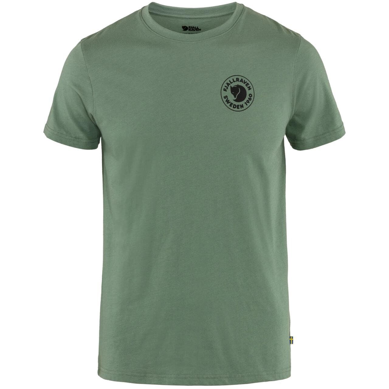 Fjällräven Mens 1960 Logo T-shirt (Grøn (PATINA GREEN/614) X-small)