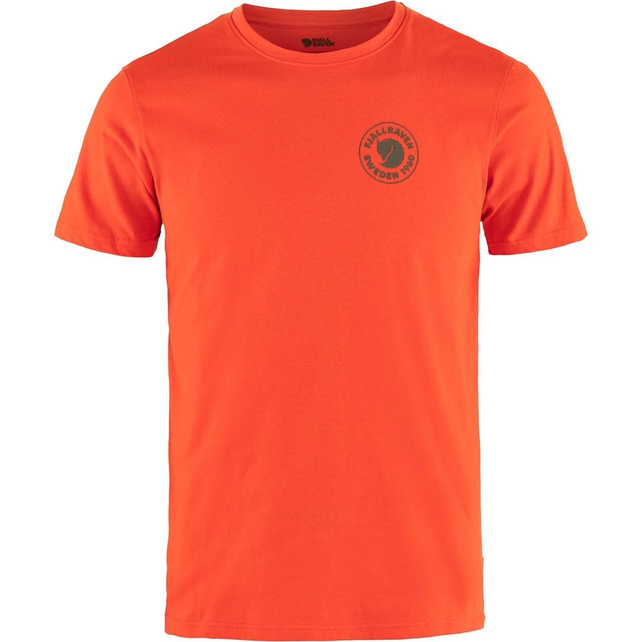 Fjällräven Mens 1960 Logo T-shirt (Orange (FLAME ORANGE/214) Large)