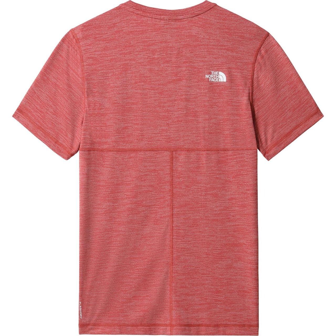 The North Face Mens Lightning S/S Tee (Rød (TANDORI SPICE RED HEATHER) Small)