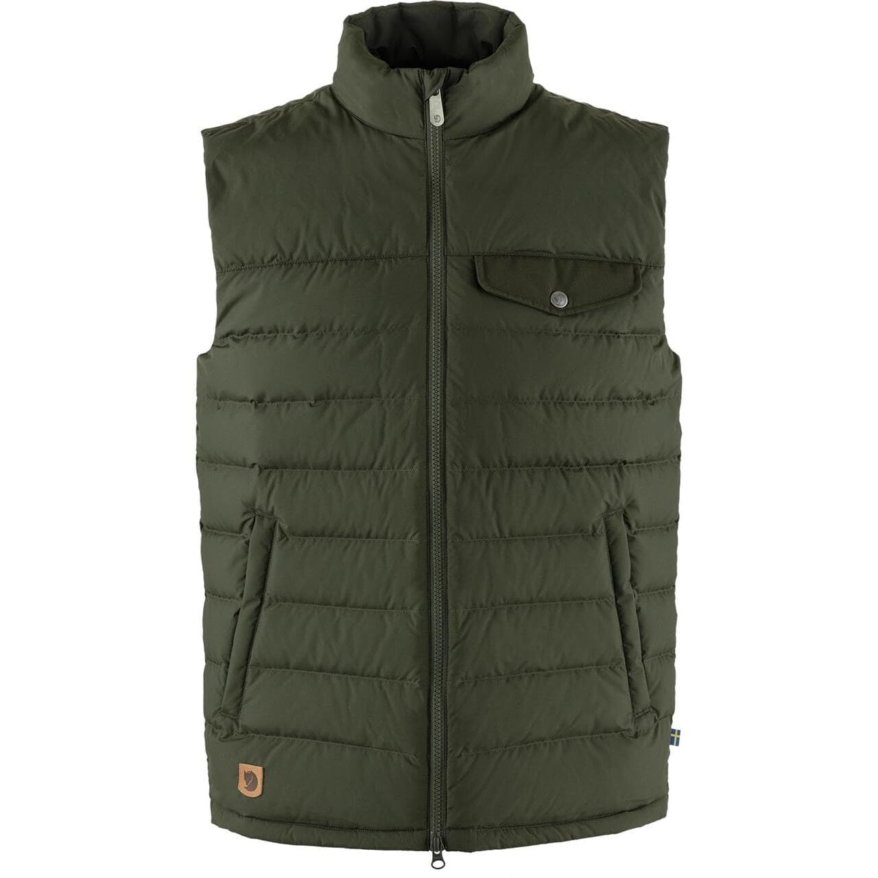 Fjällräven Mens Greenland Down Liner Vest (Grøn (DEEP FOREST/662) Large)